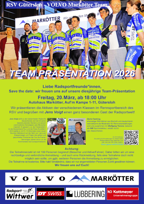 Flyer RSV Teampräsentation 2026 Flyer RSV Teampräsentation 2026